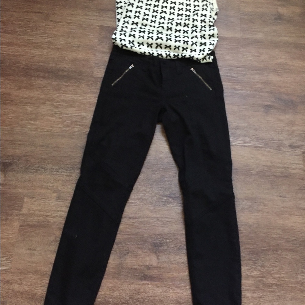 J crew black pants
